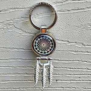 ZOX "DREAM BIG" ZOXLOX  DREAMCATCHER W FEATHERS keychain collectible